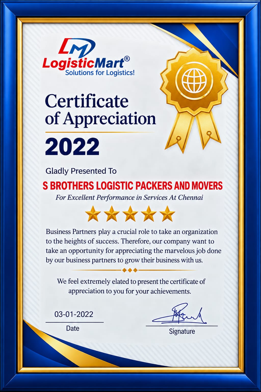 Packers and movers in Chennai 