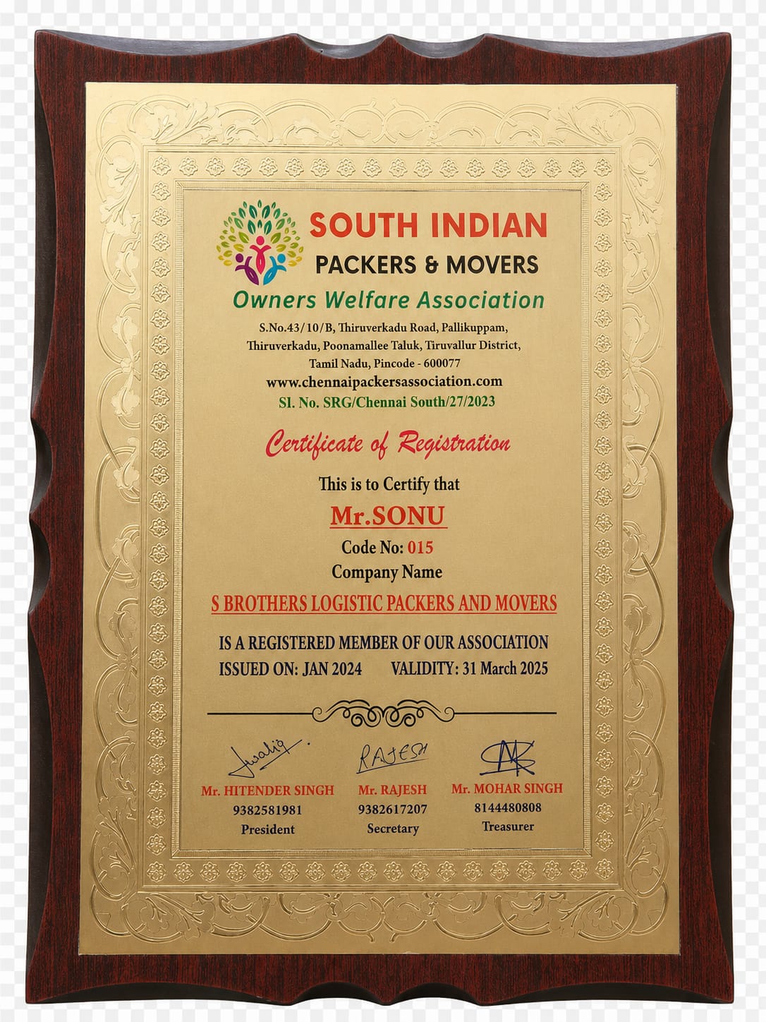 Packers and movers in Chennai 